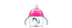 Avent Yeni Penguen Damlatmaz Alıştırma Bardağı 200 ml 6 ay+