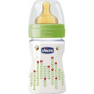 Chicco Biberon Silikon Normal Akış Kauçuk Emzikli 0 Ay+ 150 ml
