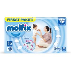 Molfix Bebek Bezi 5 Numara 48'li