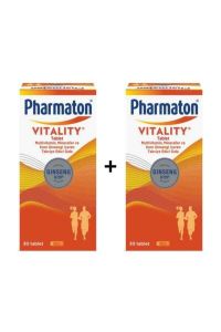 Pharmaton Vitality 30 Tablet Avantajlı 2'li Paket - 2.si %50 İndirimli