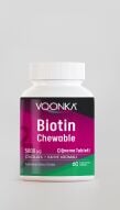 VOONKA BIOTIN CHEWABLE CIGNEME 60 TABLET