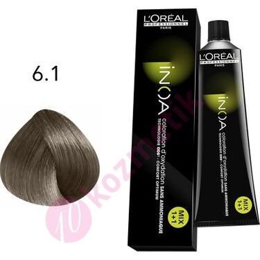 L'Oreal Professionnel Inoa 6.1 Koyu Kumral Küllü Saç Boyası 60 gr