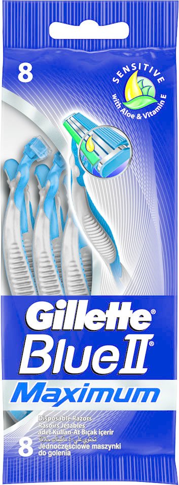 GILLETTE BLUE 2 MAXIMUM 8LI POSET