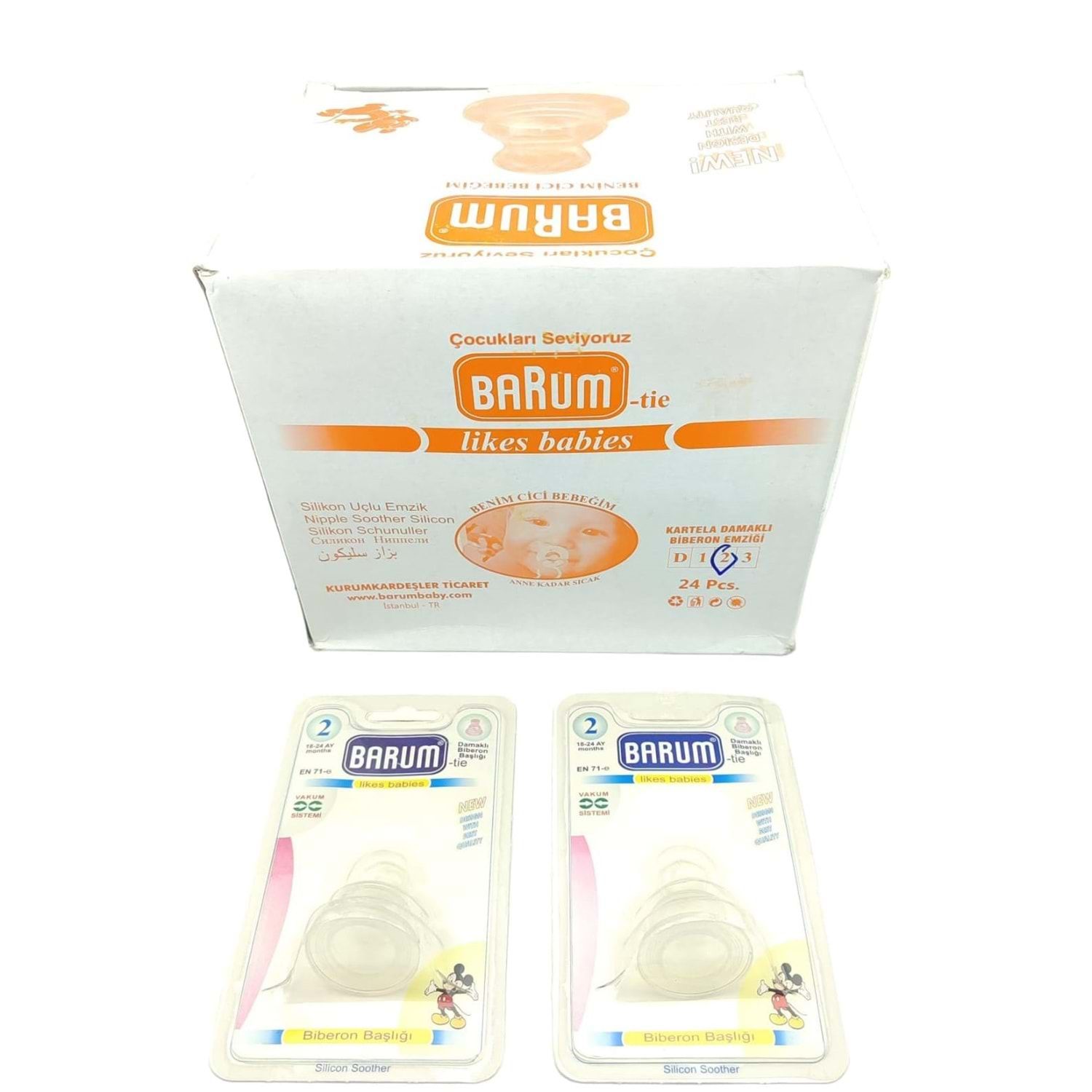 Barum Damaklı Biberon Başlığı No: 2
