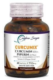 Canfeza Sezgin Zerdeçal Karabiber Ekstresi 60 Kapsül