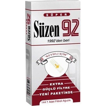 Süzen 92 144 Adet Filtreli Ağızlık