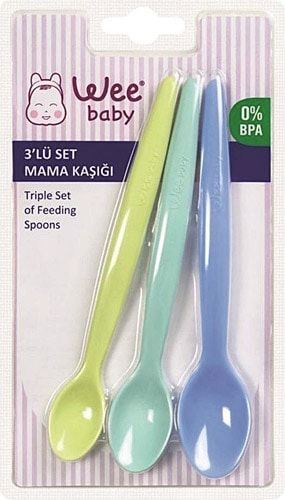 Wee Baby 123 Mama Kaşığı 3'lü