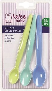 Wee Baby 123 Mama Kaşığı 3'lü