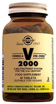 SOLGAR VM-2000 MULTIVITAMIN 30 TABLET