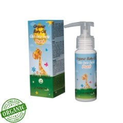 Azetabio Organik Bebek Yağı Şeftali 50 ml