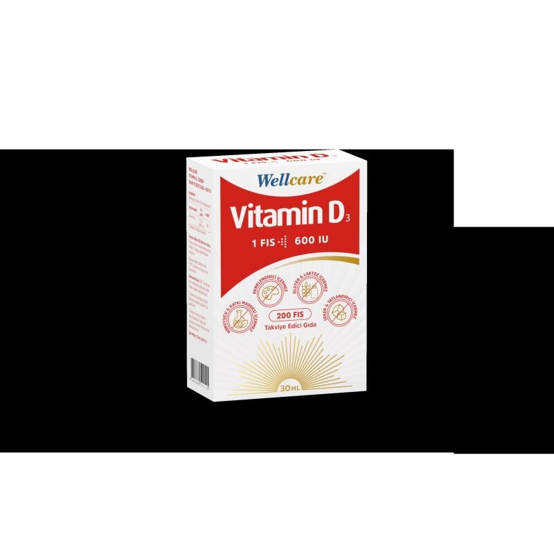 WELLCARE VITAMIN D3-600 IU 30 ML SPREY