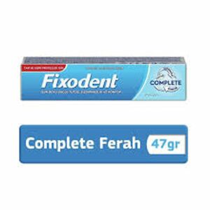 Fixodent Diş Protez Yapıştırıcı Krem Complete Ekstra Ferah 47 gr