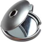 Nascita Gri Yuvarlak Cep ve Çanta Makyaj Aynası