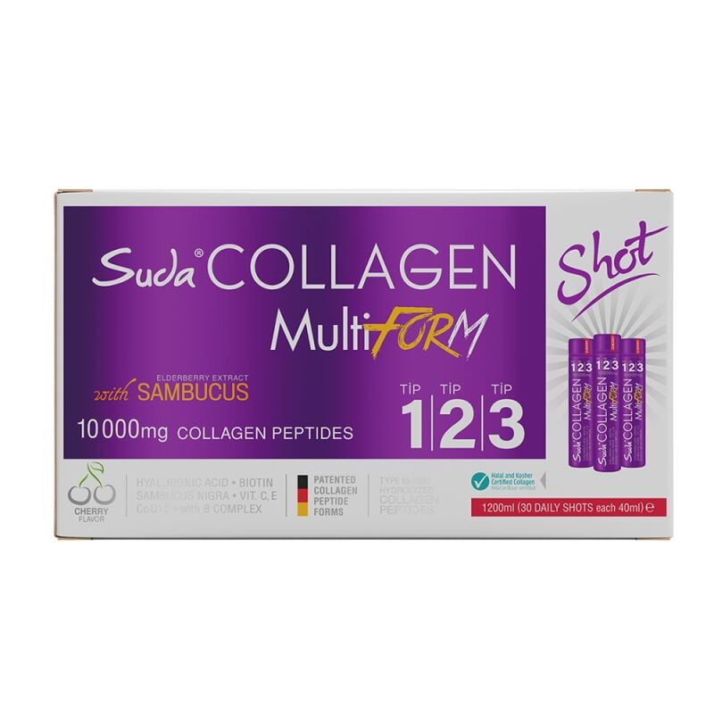 SUDA COLLAGEN MULTIFORM SAMBUCUS 40 ML 30 SHOT