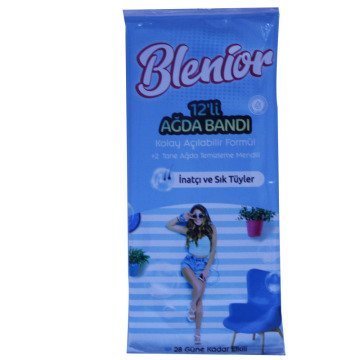 Blenior Ağda Bandı İnatçı ve Sık Tüyler 12li