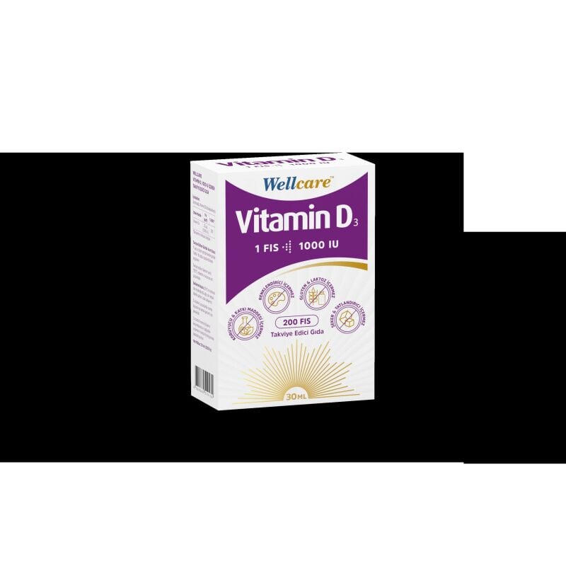 WELLCARE VITAMIN D3-1000 IU 30 ML SPREY