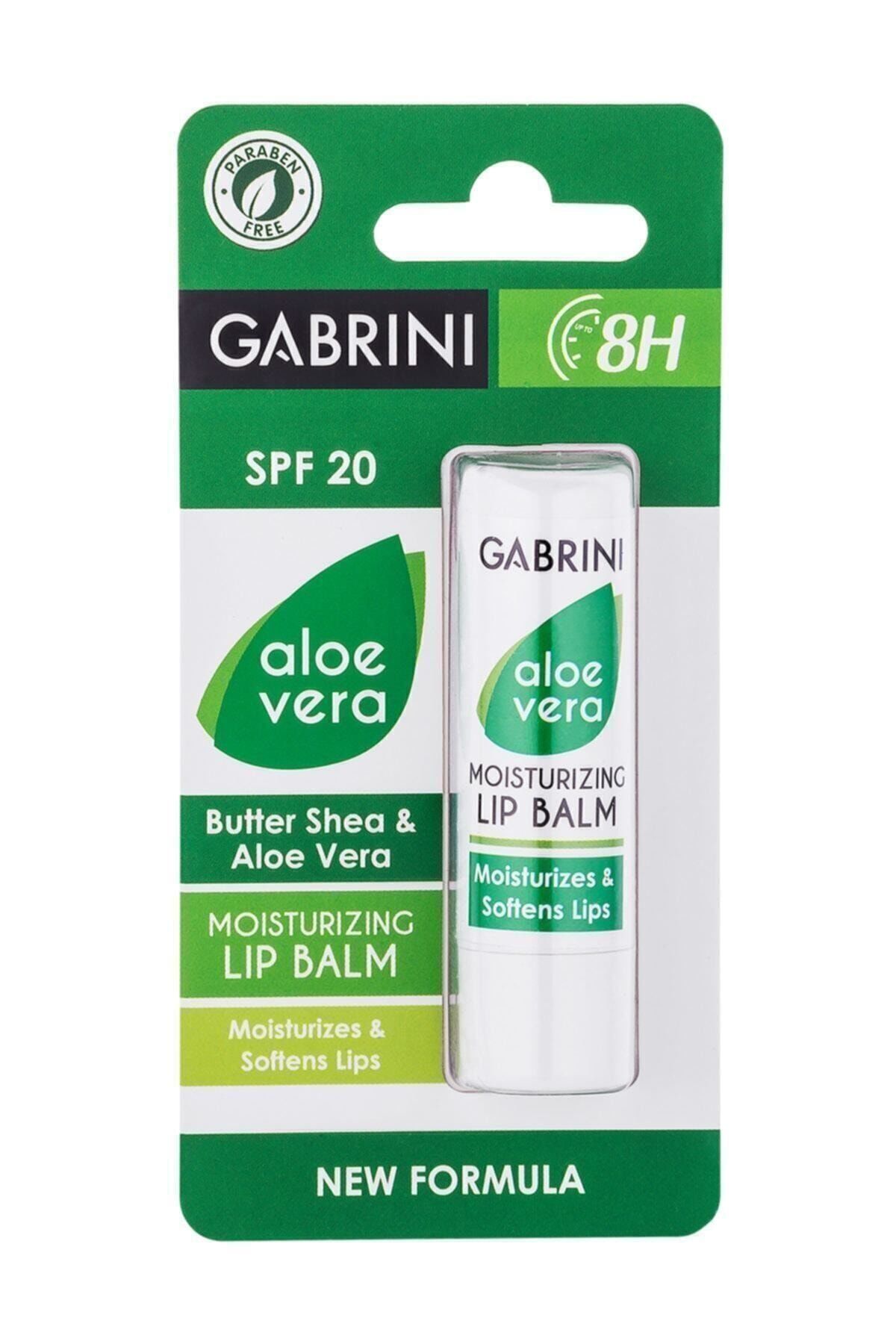 Gabrini Lip Balm Aloe Vera Butter Shea SPF20