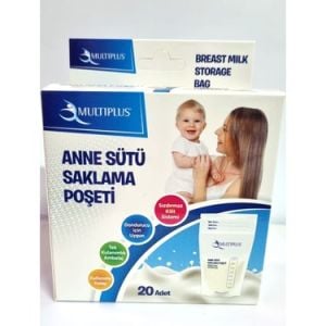 Multiplus Anne Sütü Saklama Poşeti 20 Adet