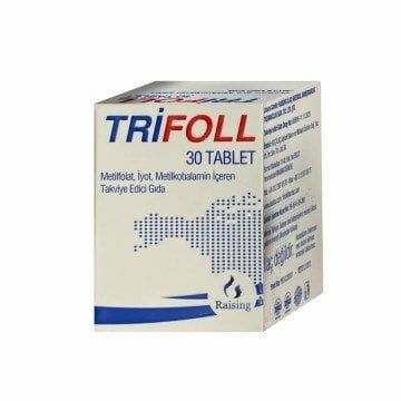 SKT:12/2023 Trifoll 30 Tablet