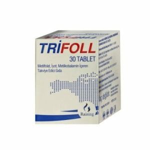 SKT:12/2023 Trifoll 30 Tablet
