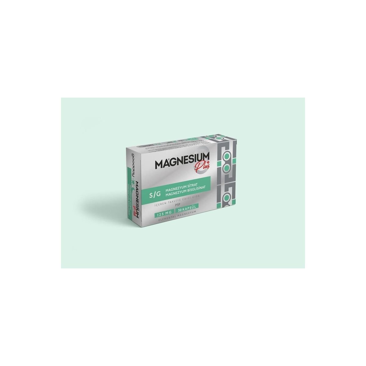 Goodday Magnesium Plus S/G Sitrat Bisglisinat 30 Kapsül