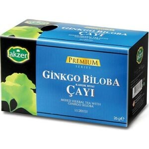 Akzer Premium Ginkgo Biloba Çayı 20'li Süzen Poşet
