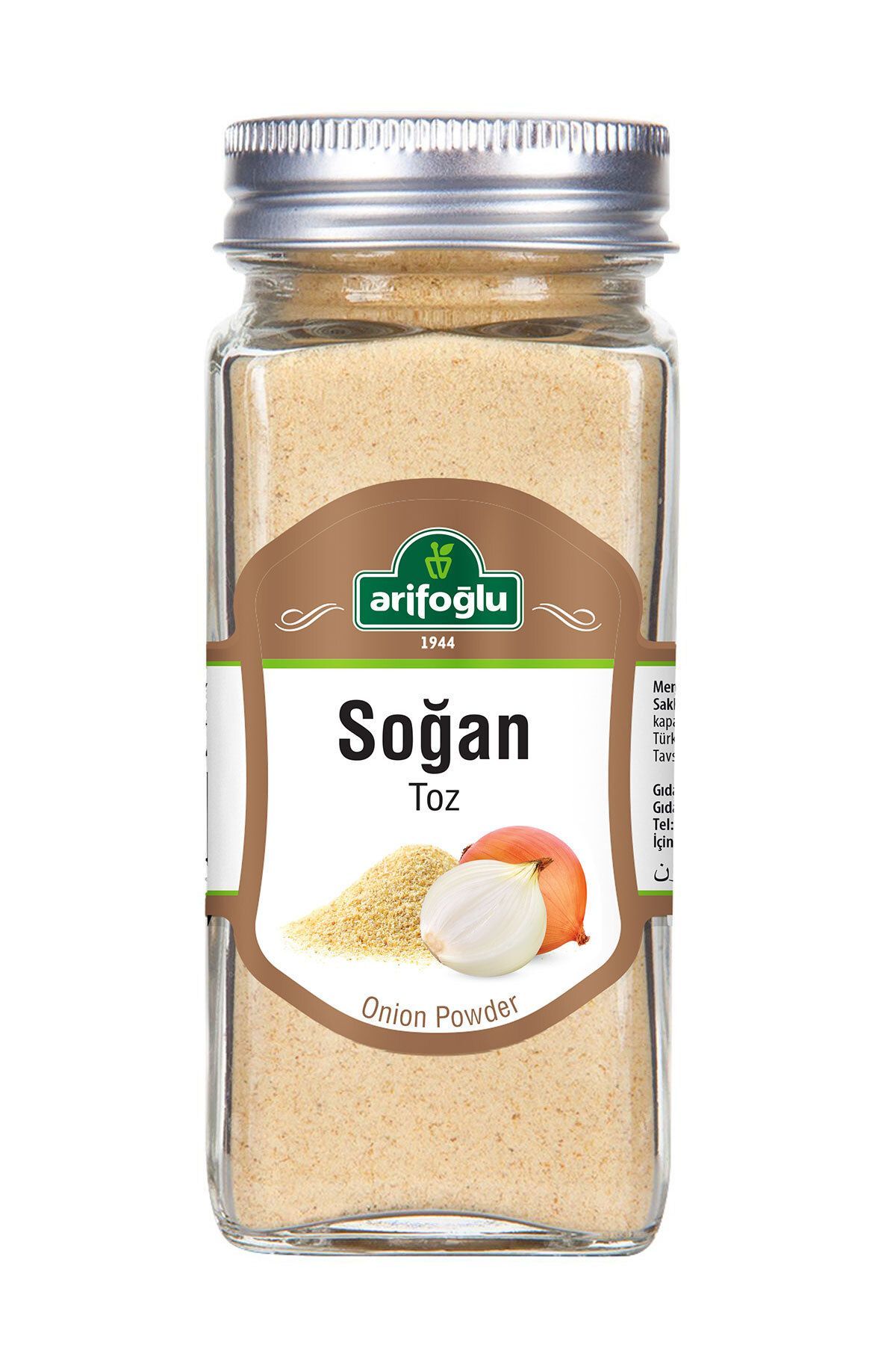 Arifoğlu Soğan Toz Cam Şişe 80 gr
