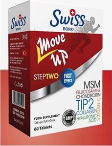 Swiss Bork Move Up Step2 Glocosam 60 Tablet