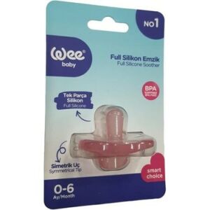 Wee Baby 561 Full Silikon Emzik Sarı