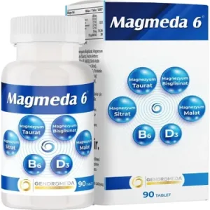 Magmeda-6 Magnezyum Complex 60 Tablet
