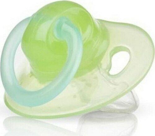 Nuby Mini Brites Damaklı Emzik 6-12 Ay - Yeşil