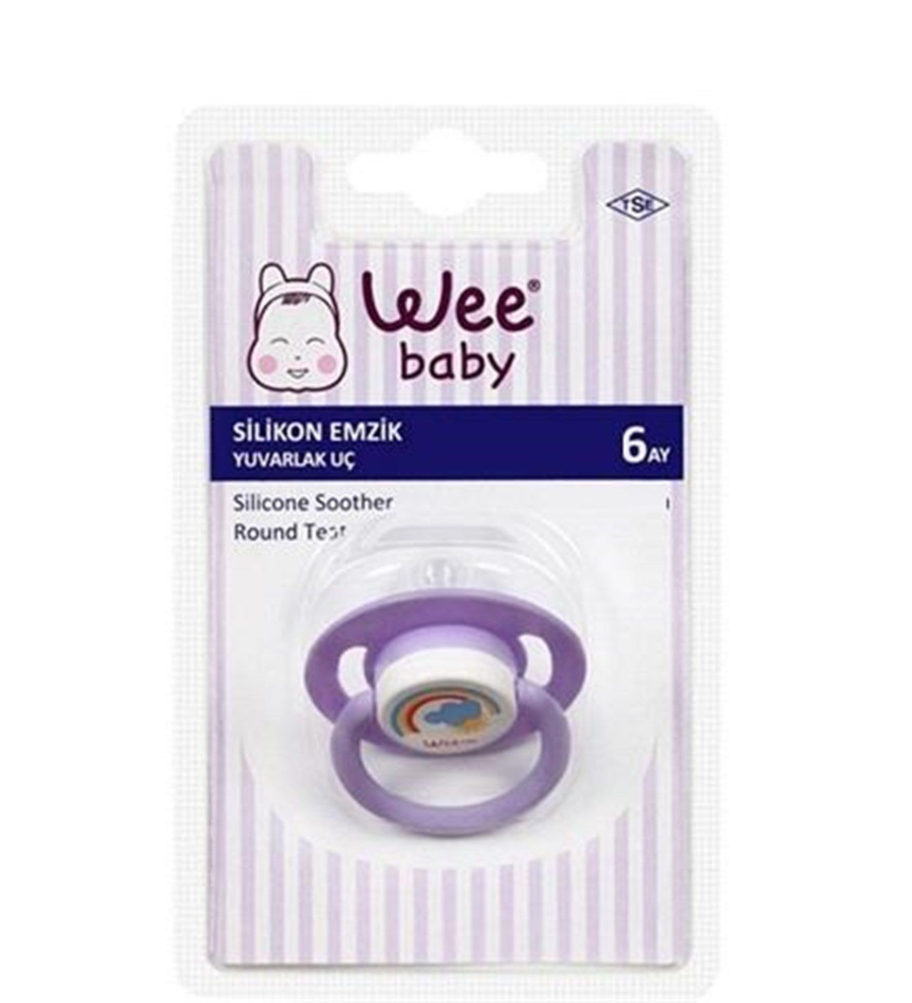 Wee Baby 856 Yalancı Emzik Yuvarlak Uçlu No: 2