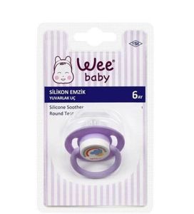 Wee Baby 856 Yalancı Emzik Yuvarlak Uçlu No: 2
