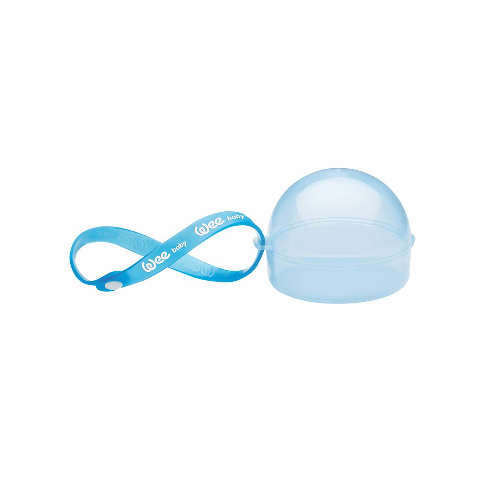Wee Baby Emzik Saklama Kabı Mavi 117