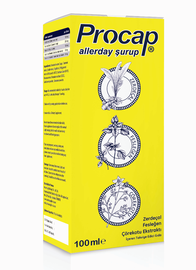 PROCAP ALLERDAY ŞURUP 100 ML