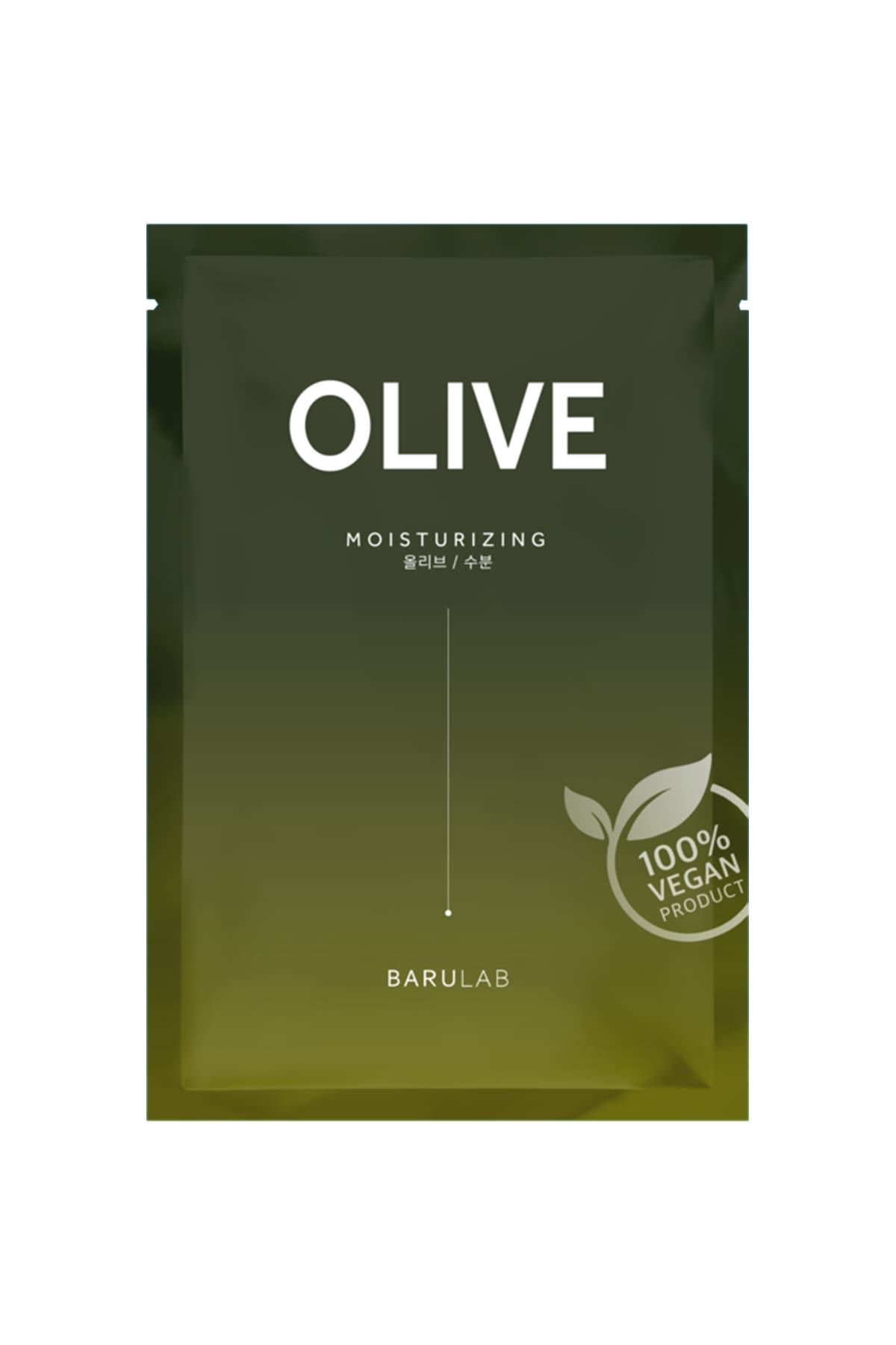 Barulab The Clean Vegan Mask Olive Nemlendirici Besleyici Zeytin Kağıt Maskesi