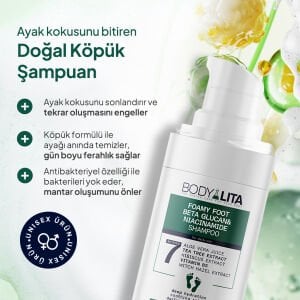 Bodylita Foamyfoot Ayak Koku Önleyici Şampuan 100 ml