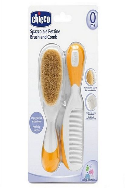 Chicco Fırça ve Tarak Seti 0 Ay+ Turuncu