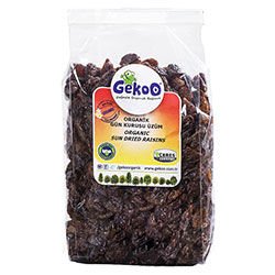 Gekoo Organik Gün Kurusu Üzüm 250 gr
