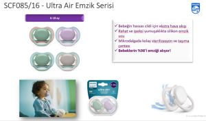 Philips Avent Ultra Air SCF085/16 6-18 Ay Desensiz Emzik