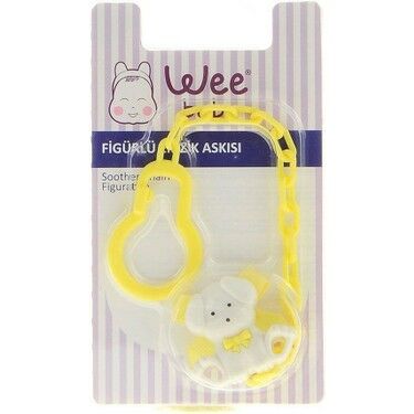 Wee Baby 903 Figürlü Emzik Askısı Sarı