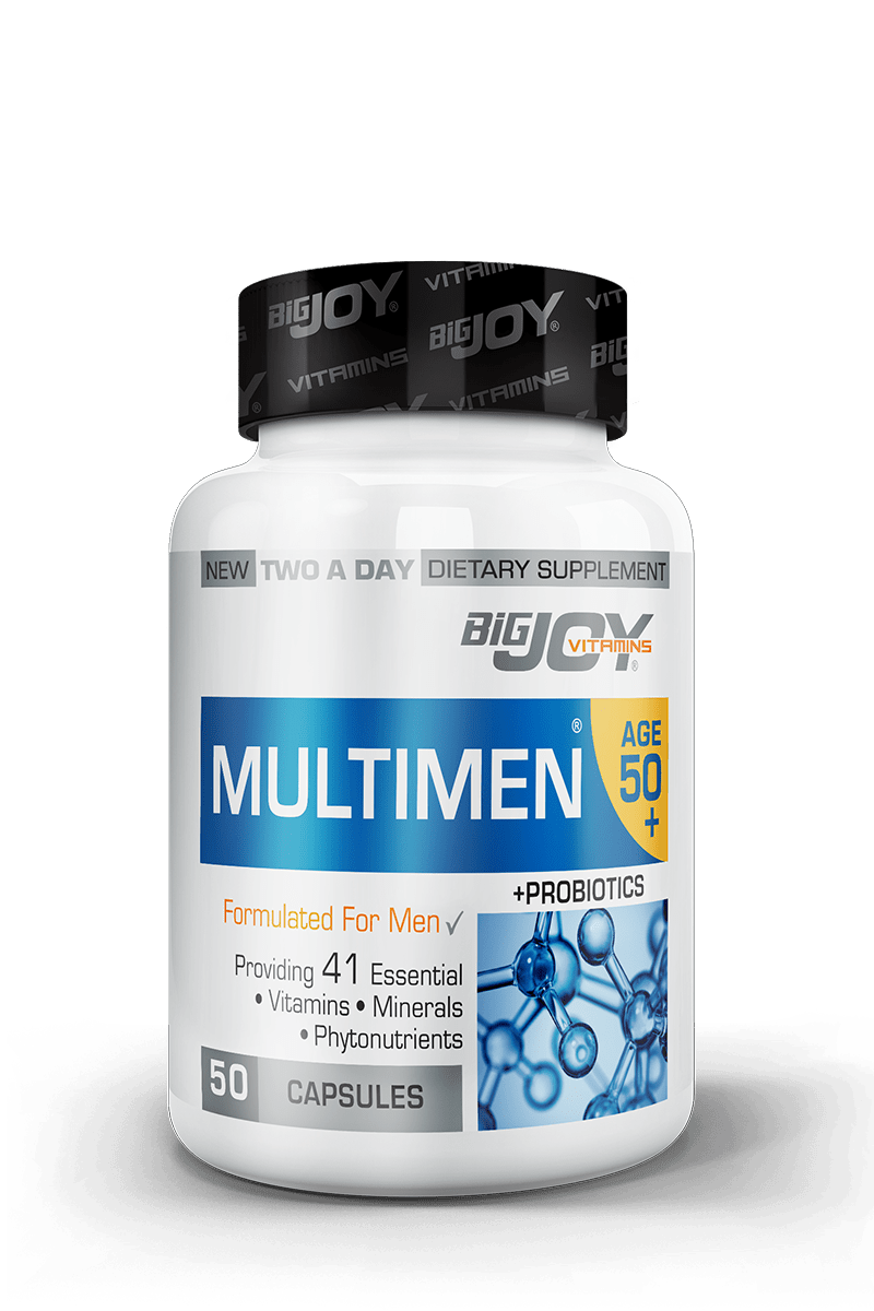 Bigjoy Vitamins Multimen 50+ 50 Kapsül