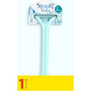 Gillette Simply Venus 2 Kullan At Kadın Tıraş Bıçağı Tekli