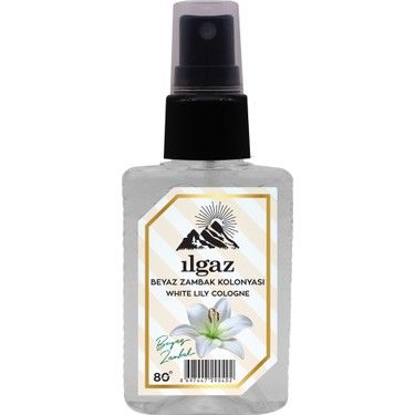 Ilgaz Elegance Sprey Kolonya Beyaz Zambak 50 ml