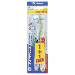 Trisa Diş Fırçası Medium Intensive Care Yetişkin 2'li