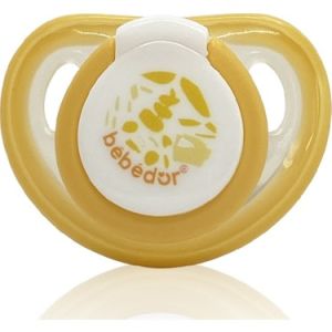 Bebedor 101 Cherry Silikon Kiraz Uçlu Emzik 0-6 Ay No: 1 - Sarı