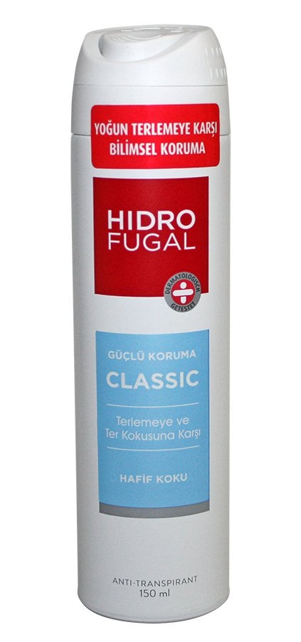 Hidro Fugal Classic Deodorant 150 ml Terlemeye ve Ter Kokusuna Karşı