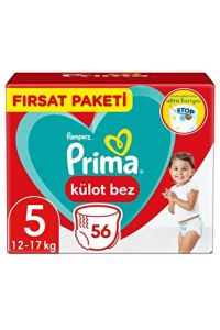 Prima Külot Bez Fırsat Paketi Junior 12-17 kg No: 5 56'lı