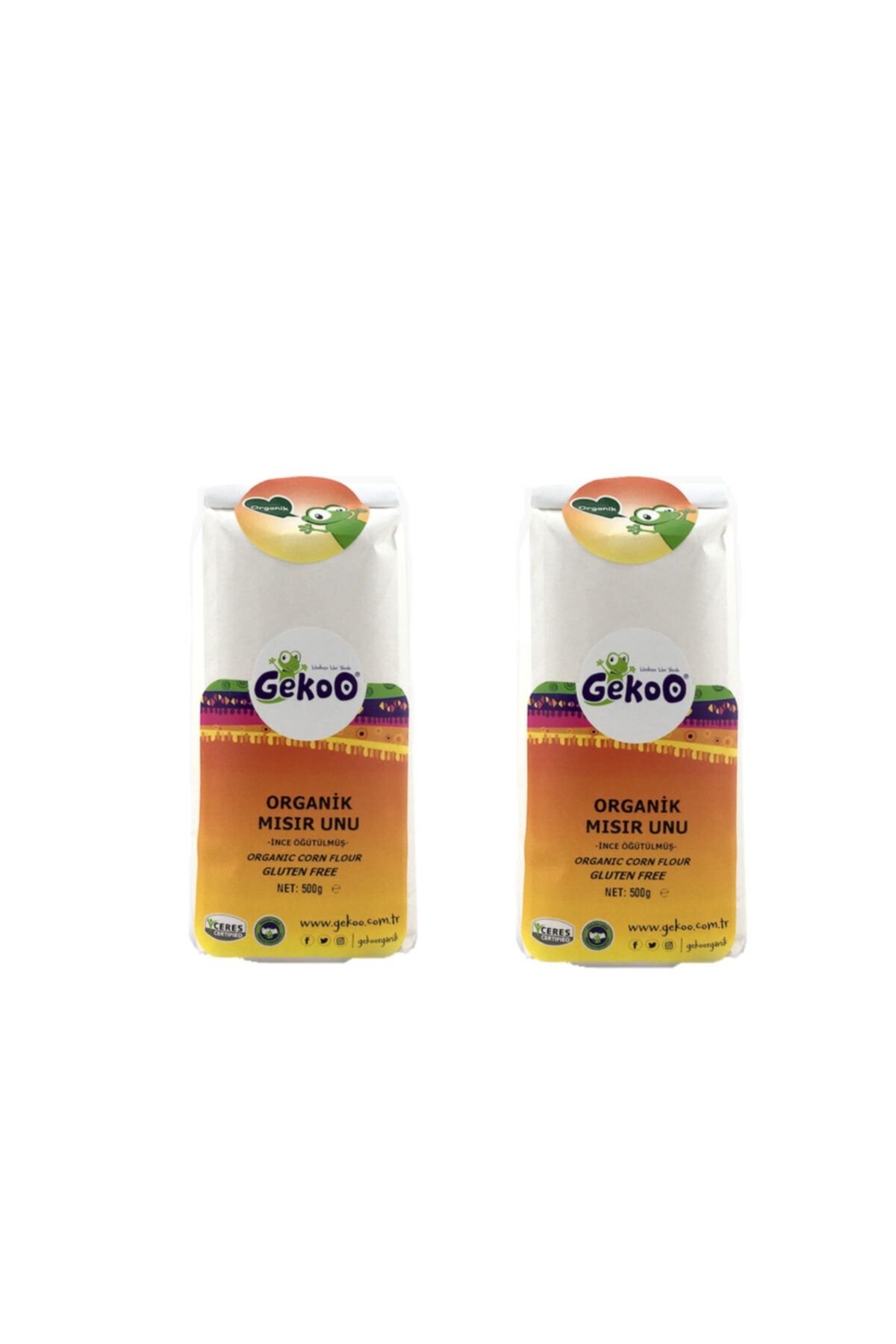 Gekoo Organik Mısır Unu 500 gr