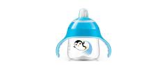 Avent Penguen Desenli Damlatmaz Bardak 200 ml 6m+
